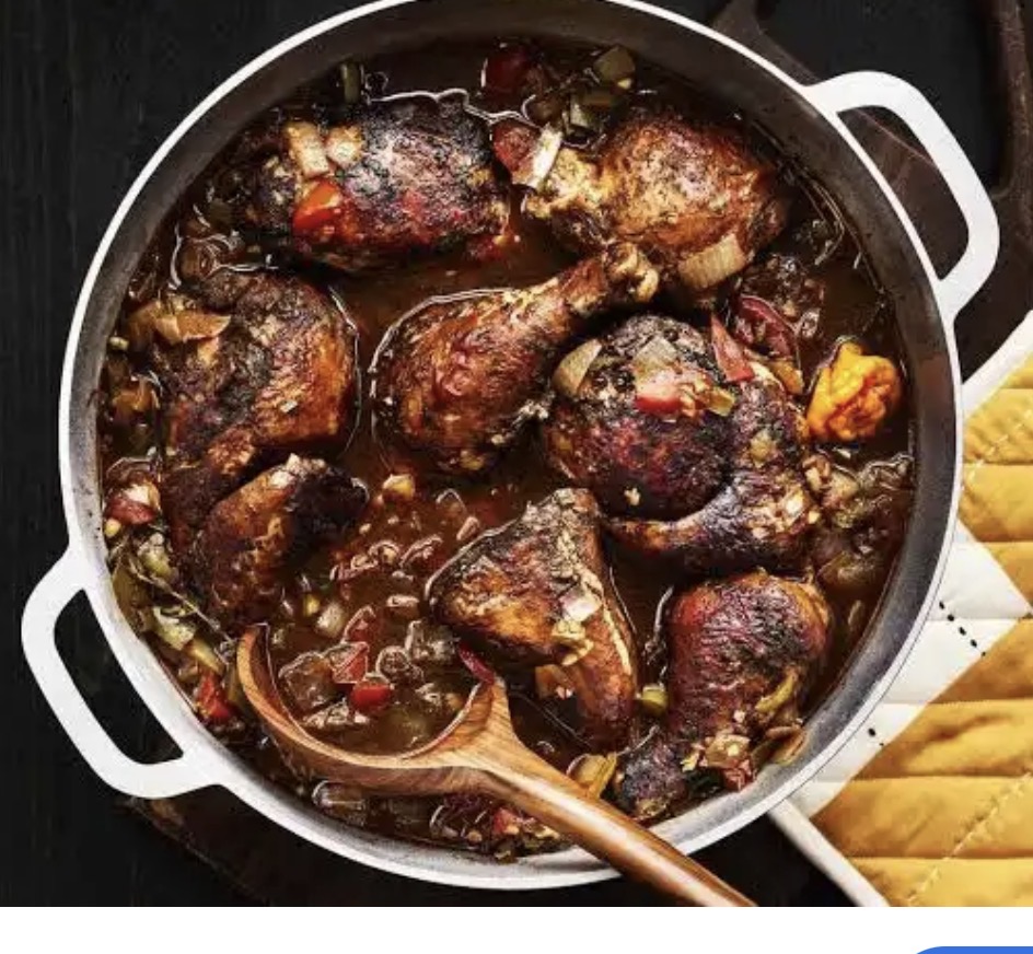 BROWN STEW CHICKEN