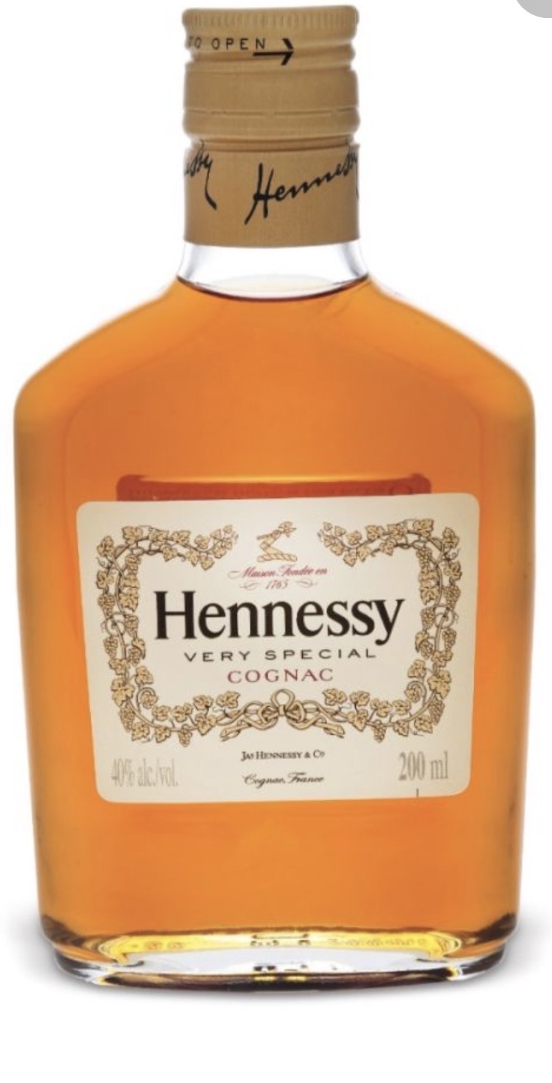 HENNESSY - 1/2 FLASK