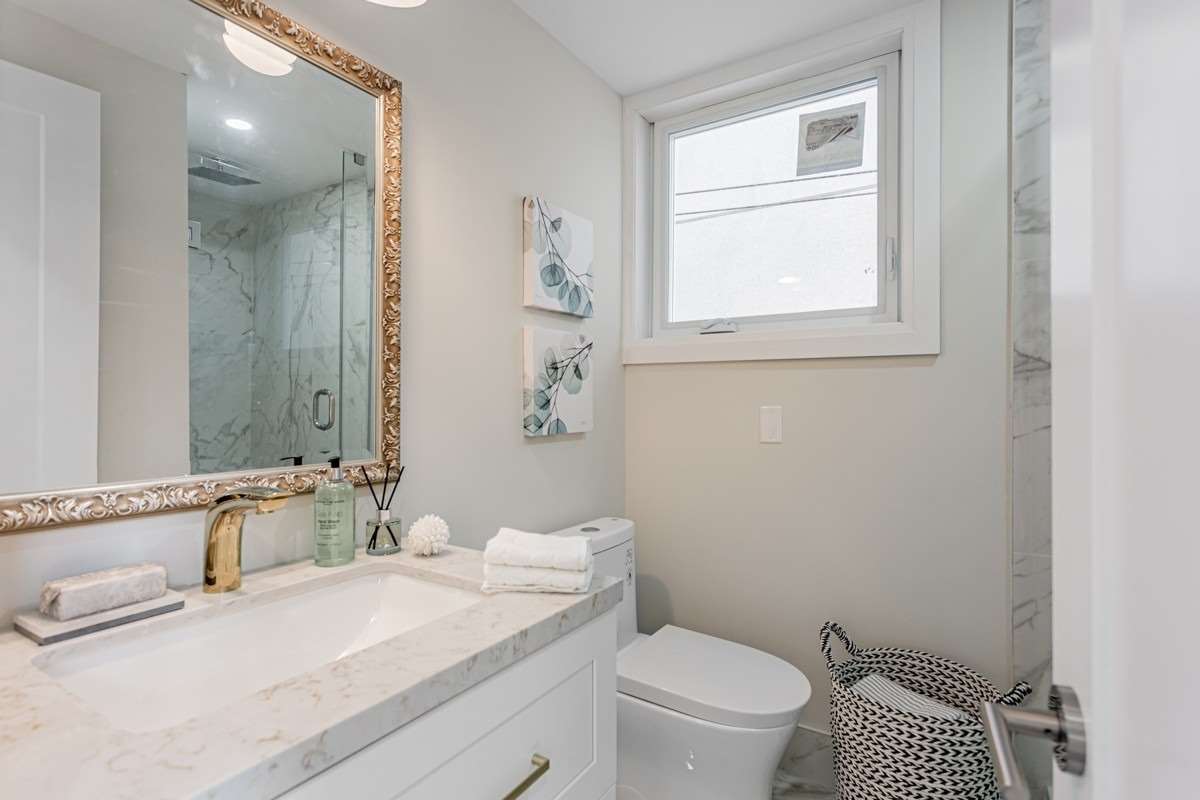 Light transfers throughout the house passively.