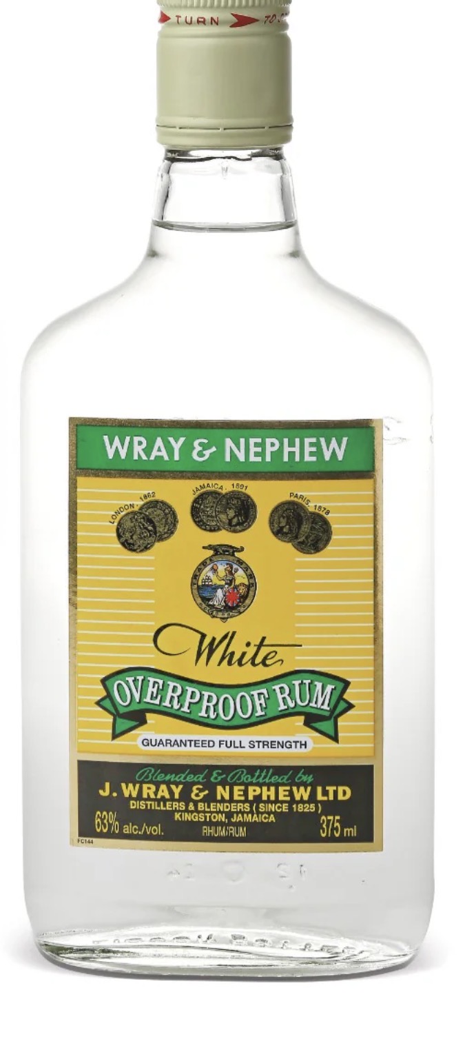 W/N WHITE RUM - SHOT